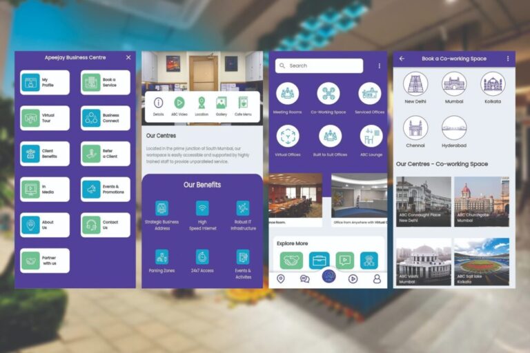 Unlock a Seamless Co-Working Experience with the Apeejay Business Centre App!