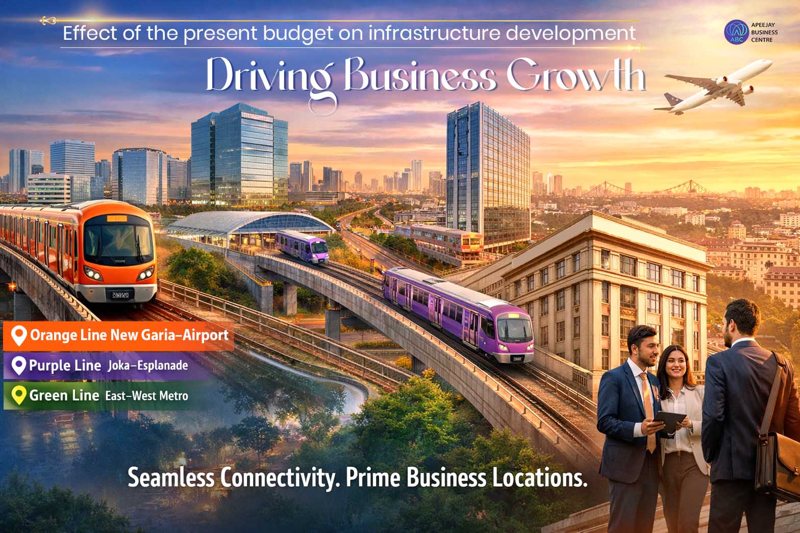Effect of the present budget on infrastructure development – Driving Business Growth in Kolkata!